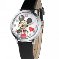 Мики Маус Мини Маус детски ръчен часовник с камъчета, снимка 5 - Детски - 23776372