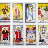 Таро карти на руски: Radiant Russian RW Tarot & Таро Зеркало Судьбьи, снимка 13 - Карти за игра - 36310467