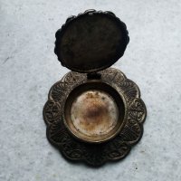 посребрена барокова кутия , снимка 4 - Антикварни и старинни предмети - 29638429
