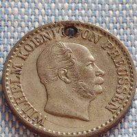 Сребърна монета 1 грошен 1870г. Вилхелм първи Клеве Прусия 61681, снимка 8 - Нумизматика и бонистика - 42887143
