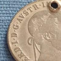 Сребърна монета 20 кройцера 1845г. Виена Фердинанд първи Австрия 26757, снимка 3 - Нумизматика и бонистика - 42887224