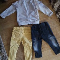 Детски дънки и блузка, снимка 9 - Детски панталони и дънки - 40019951