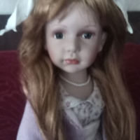 Стара Руска порцеланова кукла , снимка 4 - Кукли - 44667390