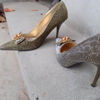 Дамски елегантни обувки, снимка 1 - Дамски елегантни обувки - 23846105