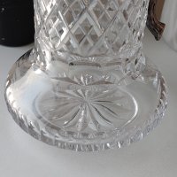 Стара кана за вино-кристал и посребрен метал./сребро,посребрена/, снимка 12 - Сервизи - 39905573