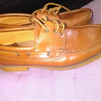 Маркови обувки Риверланд естествена кожа №45 стелка 285 мм като нови, снимка 15 - Спортно елегантни обувки - 37880814