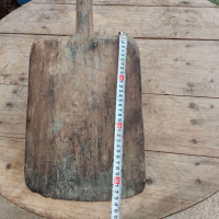 Стара дървена лопата за пещ или декорация, снимка 6 - Антикварни и старинни предмети - 36546631