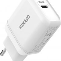 NIMASO USB C, PD 3.0 18 W бързо зарядно устройство, снимка 1 - Оригинални зарядни - 40052930
