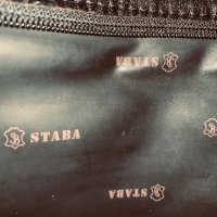 Черна чанта STABA Италия,естествена кожа, снимка 8 - Чанти - 38404478