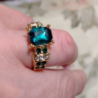 Дамски пръстен злато с изумруди 💥, снимка 2 - Пръстени - 33735552