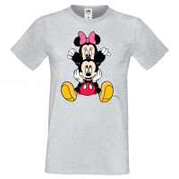 Мъжка тениска Mickey & Minnie 3 Подарък,Изненада,Рожден ден, снимка 1 - Тениски - 36575481