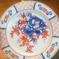 Стара японска порцеланова чиния , китай, снимка 5 - Антикварни и старинни предмети - 35025211