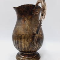Старинна бронзова кана за вино(2.3), снимка 2 - Антикварни и старинни предмети - 44682044