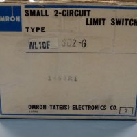 краен изключвател Omron WL-10 FSD2-G small 2-circuit limit switch 10A 500VAC, снимка 10 - Резервни части за машини - 37719106