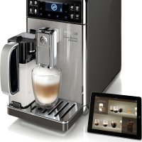 Кафемашина Saeco GranBaristo Avanti с bluetooth, тъч скрийн, БГ меню. Обслужена изцяло!, снимка 1 - Кафемашини - 42178074