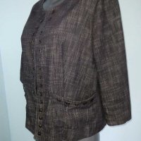 Еластично дънково сако / яке "New York clothing co" / голям размер , снимка 3 - Сака - 17106399
