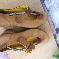 Обувки Durea 38 н. Естествена кожа , снимка 3 - Дамски обувки на ток - 36672159
