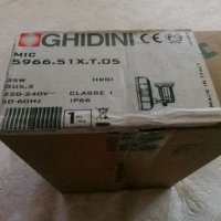 Аплик НОВ за стена  италиански GHIDINI 35 W, снимка 2 - Външни лампи - 29453040