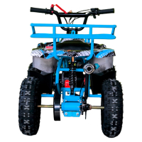 Детско бензиново ATV TOURIST 49cc - Blue Camouflage, снимка 4 - Мотоциклети и мототехника - 44551005