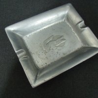 № 6684 стар метален пепелник - Z collection  - размер 18 / 15 / 3 см, снимка 2 - Други ценни предмети - 38957843