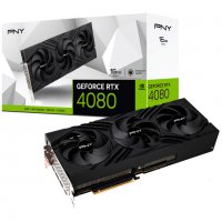 PNY GeForce RTX 4080 XLR8 Gaming VERTO Triple Fan Edition, 16384 MB GDDR6X, снимка 1 - Видеокарти - 40017337