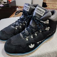 кожени боти Adidas Hike Boot Black Iron, снимка 2 - Мъжки боти - 34979887
