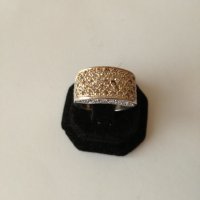Сребърен пръстен с циркони - 925 сребро, снимка 2 - Пръстени - 30929239