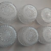 Комплект 6 броя красиви кристални купички , снимка 3 - Чинии - 38588454