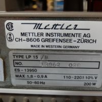 Лабораторна везна Mettler PC 440, снимка 11 - Лаборатория - 30625407