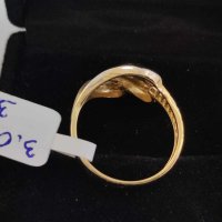 Нов Златен пръстен-3,06гр/14кр, снимка 6 - Пръстени - 42492101