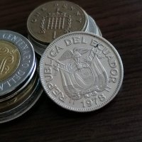 Mонета - Еквадор - 1 сукре | 1978г., снимка 1 - Нумизматика и бонистика - 35243890