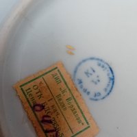 21бр Бг порцелан,1956г,Нов,плата,чинии, снимка 9 - Антикварни и старинни предмети - 42743962
