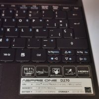 Acer Aspire One D270 10.1" Intel Atom N2600 на ЧАСТИ, снимка 3 - Части за лаптопи - 42201633