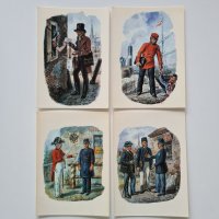Пощенски картички с мотиви на Gustav Otto Müller, цялата колекция, 1965 г., снимка 8 - Колекции - 31943893