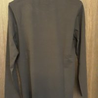 Марка ZIERO чисто нова с  етикета черна мъжка тениска с дълъг ръкав, хубава качествена стегната мате, снимка 7 - Тениски - 37456775