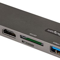 StarTech 5 в 1 USB-C Multiport Adapter за MacBook Pro/Air - USB-C към 4K HDMI, 100W НОВО, снимка 5 - Лаптоп аксесоари - 40739282