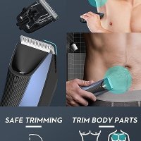 	Нов Тример за косми за мъже Самобръсначка за тяло Уред за Обезкосмяване, снимка 2 - Електрически самобръсначки - 42186713