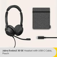 Нови Jabra Evolve2 30 SE Стерео Слушалки С Шумопотискане - USB-C, снимка 2 - Слушалки и портативни колонки - 44681478