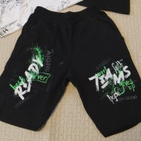 Комплект две блузки и къси панталонки, снимка 2 - Детски комплекти - 36620666