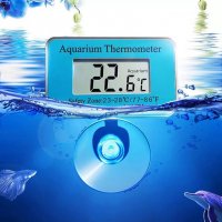 Термометър за аквариум водоустойчив с LCD екран , снимка 2 - Оборудване за аквариуми - 37881942