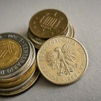 Монета - Полша - 20 злоти | 1989г., снимка 2 - Нумизматика и бонистика - 44460464