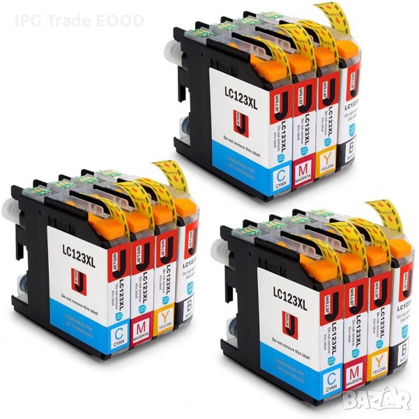 Глави за принтер LC123XL - Brother DCP-J132W J152W J552DW J752DW J4110DW,MFC-J4410DW J4510DW J470DW , снимка 1