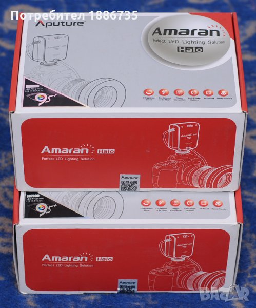 Макросветкавица Aputure Amaran AHL-HC 100 LED за Canon, снимка 1