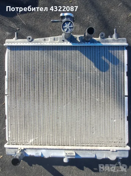 Воден радиатор от Nissan Micra k12 1.2 80 к.с 2009г, снимка 1
