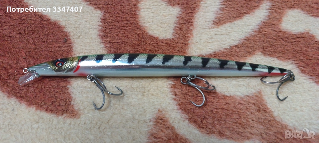 Воблер Savage Gear Barra Jerk 21cm 38g SS, снимка 1