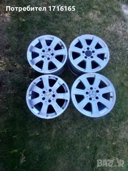 MERCEDES-BENZ ОРИГИНАЛНИ АЛУМИНИЕВИ ДЖАНТИ 16, снимка 1