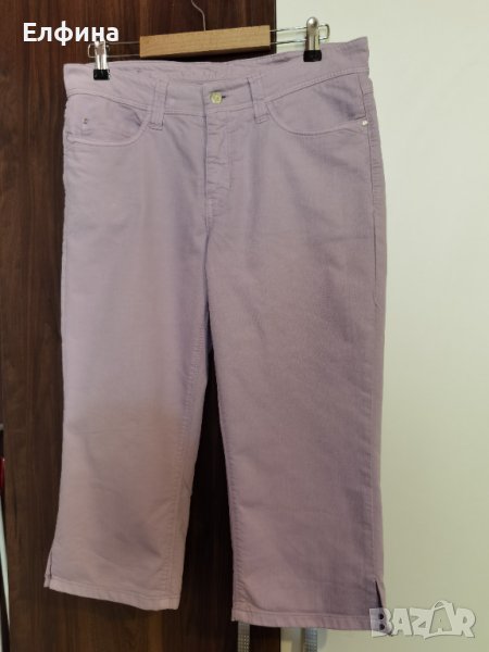 Дънки 7/8 в светло лилав цвят, снимка 1