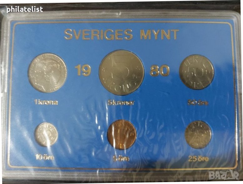 Швеция 1980 - Комплектен сет, снимка 1