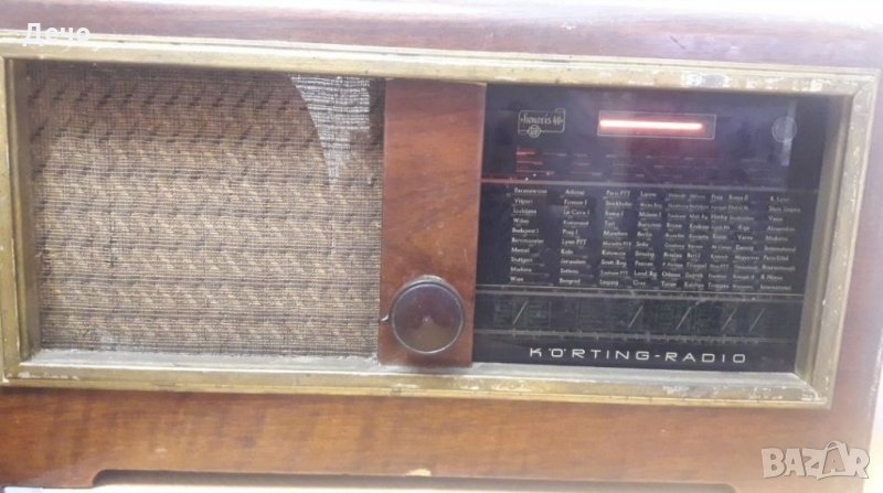 Старо Ретро НЕМСКО Радио Körting  Novum 40W - 1939 ГОДИНА, снимка 1