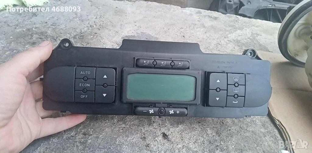 Панел управление парно климатик  за Сеат Толедо 1.6 бензин 102к.с 2005г, снимка 1
